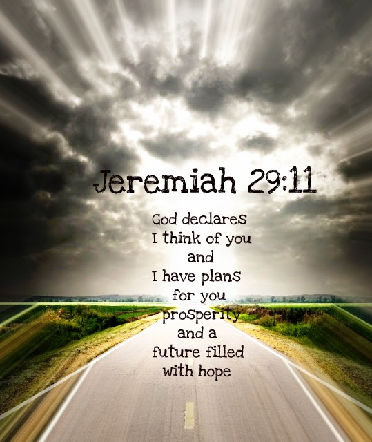 Jeremiah 29:11 For I know the plans I have for you,â€ declares the ...