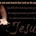 Luke 8 44 Touch Jesus